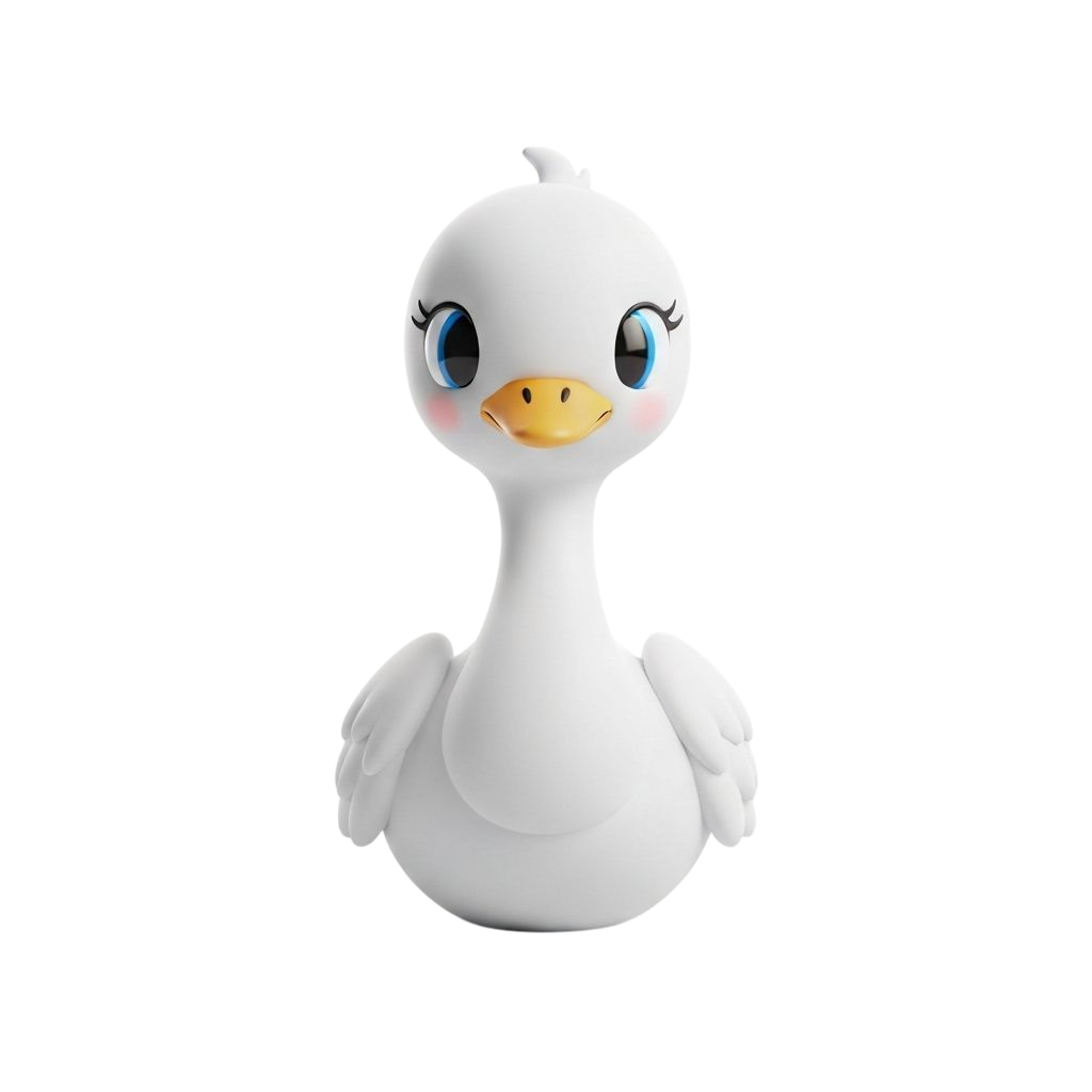 優雅な白鳥